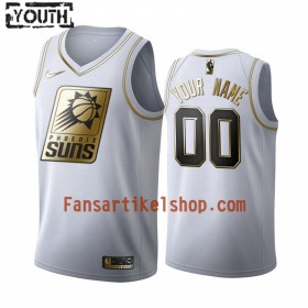 NBA Phoenix Suns Trikot Benutzerdefinierte Nike 2019-2020 Weiß Golden Edition Swingman - Kinder